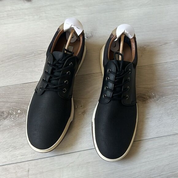 Hawker Rye Thorelle Textured Sneaker Black Brown Stitch Fix NWT in packaging - Picture 10 of 11